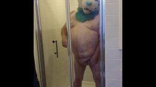 Furry Pissing In Shower