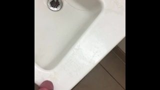 Gas Station Bathroom Pee & Wearing Diaper