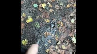 Gay Pissng Outdoor With Foreskin Uncut Dick