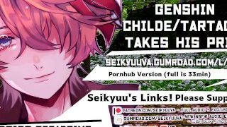 Genshin Impact Childe/Tartaglia Angry Fucks You Roughly! Male Listener Pronouns