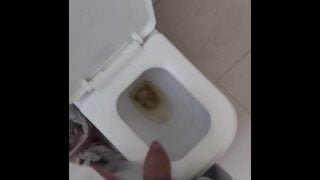 Golden Shower On Trash Can, Desperate To Piss