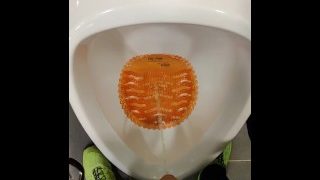 Got Caught Filming My Dick Piss At Public Toilet