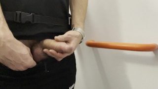 Got Hard While Peeing In The Toilet