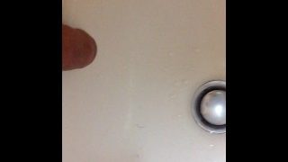 Hot Piss In The Sink. Spray.