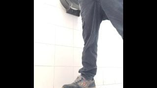 I Piss In The Public Toilet, And I Do A Half Wank