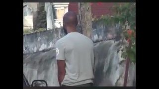 Jamaican Pissing In Public