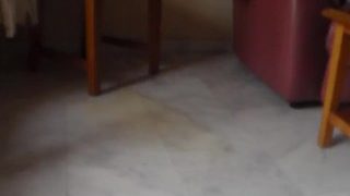 John Is Pissing All On The Floor In The Livingroom