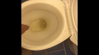 Me Peeing Into Toilet