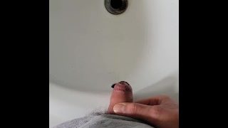 Morning Piss In The Sink