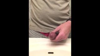 Morning Wood Desperate Pee And Cumshoot