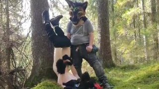 Murrsuiter Drinks His Own Piss In The Woods And His Friend Give Him One Too