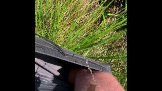 Outdoor Pissing Is Definitely My Favourite Foreskin Pee