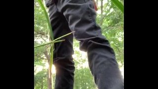 Outside Peeing