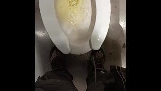 Peeing In A Public Bathroom