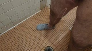Peeing In Public Shower
