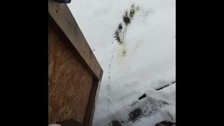 Peeing In The Snow