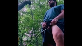 Peeing Outside