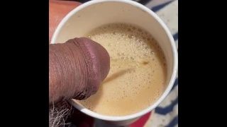 Piss In My Coffee Delicious Yellow Piss!