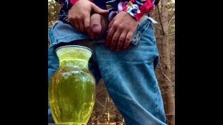 Piss Jug Fill Up – See Fan Club For Extended Vid With Pour All Over