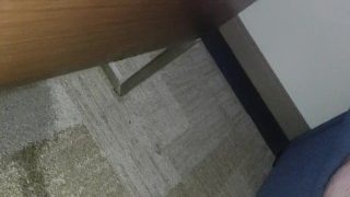 Piss On Coffee Table And Carpet Laying On Couch