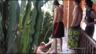 Piss Orgy Outdoor