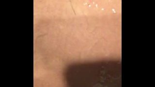 Pissing After A Huge Cumshot