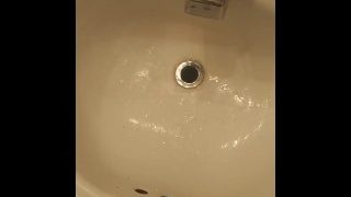 Pissing All Over A Sub Bitch Hole
