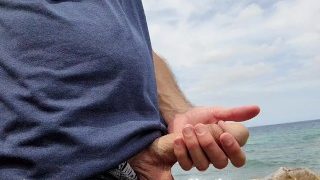 Pissing At The Beach