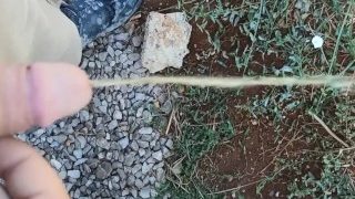 Pissing Big Cock