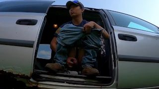 Pissing From My Van In The Parking Lot