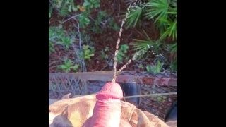 Pissing From The Treestand!!!