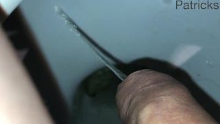 Pissing In A Dirty Public Toilet