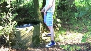 Pissing In A Public Water Tank