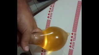 Pissing In Condom