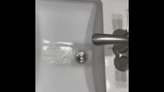 Pissing In My Bathroom Sink! This Was A Request..
