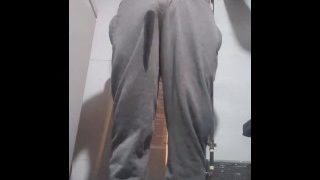 Pissing In My Sweats And Laundry Basket