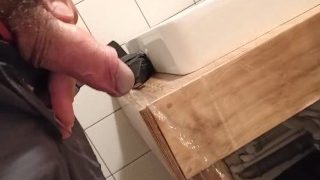 Pissing In Public Toilet, POV