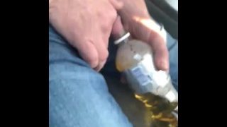 Pissing In Truck.