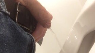Pissing In Urinal