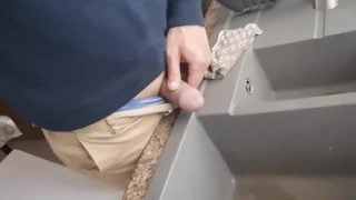 Pissing Into My Kitchen Sink