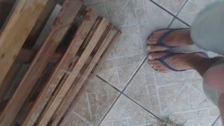 Pissing On A Wood