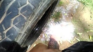 Pissing On My Pos Truck.