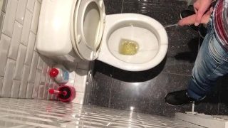 Pissing With A Semi Erection