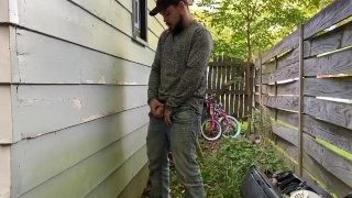 Public Outdoor Pissing
