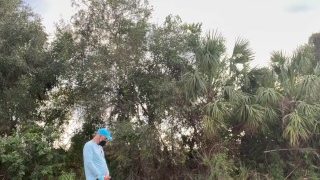 Public Piss Break While At Work