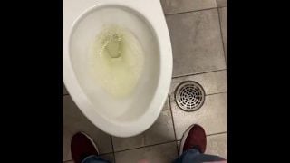 Quick Piss At Local Grocery Store