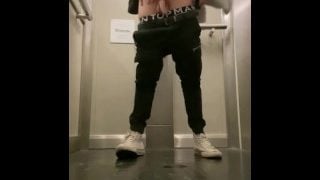 Quick Piss In Elevator