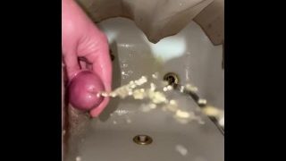 Slow Mo Spraying Piss