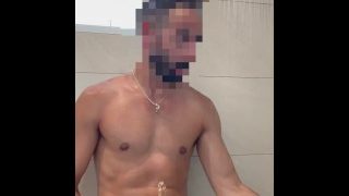Speedo Self Piss While Someone Is In The Stall Next To Me