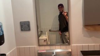 Stopped To Get Food And Had To Piss